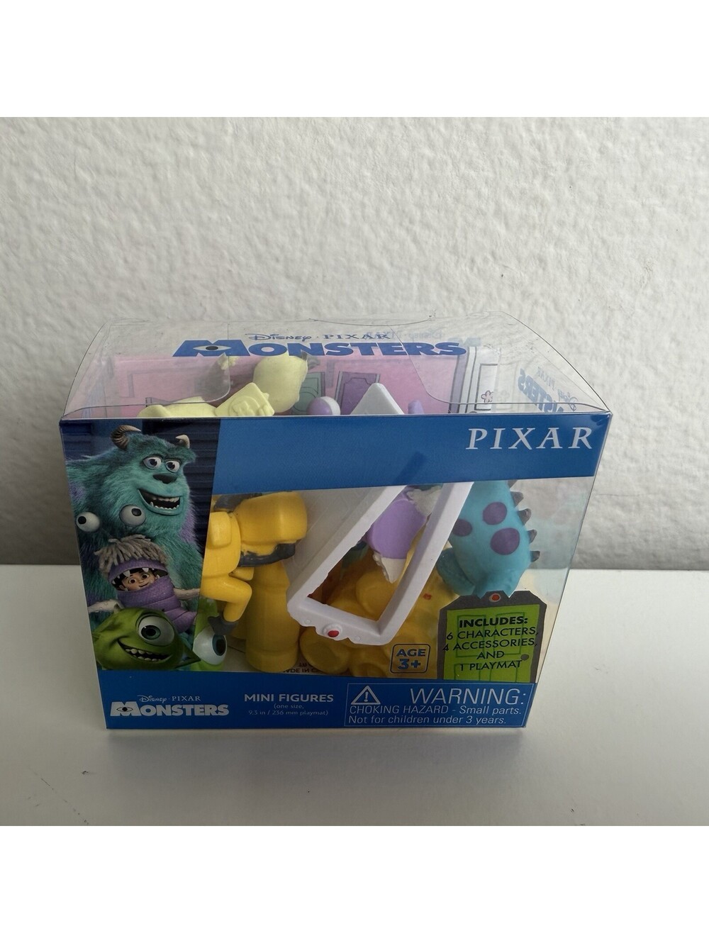 Disney Pixar Monsters Inc Critter Crate 6 Mini Figures Set CultureFly 2024 NIB